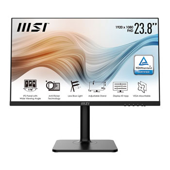 MSI Modern 24" Full HD 75Hz IPS Business Monitor Black