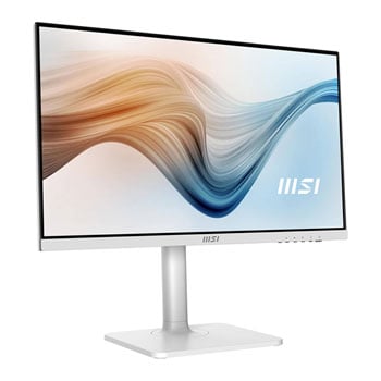 White sales computer monitor