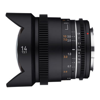 Samyang VDSLR 14MM T3.1 MK2 Wide Angle Cine Lens (EF Mount) : image 2