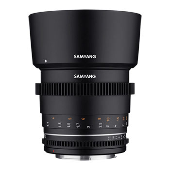 Samyang VDSLR 85mm T1.5 MK2 Prime Cine Lens (EF Mount)