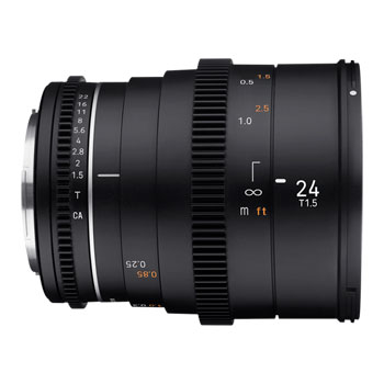 Samyang VDSLR 24mm T1.5 MK2 Wide Angle Cine Lens (FE Mount) : image 2