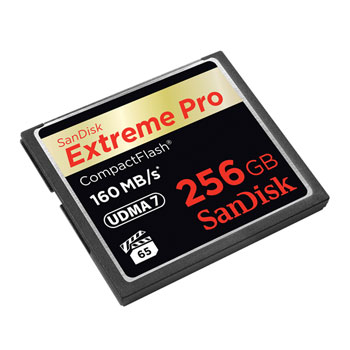 SanDisk Extreme Pro 256GB Compact Flash Memory Card : image 2