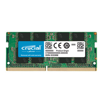 Crucial 8GB 3200MHz Non ECC Unbuffered DDR4 Laptop Memory