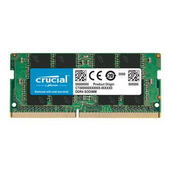 Crucial 32GB 3200MHz Non-ECC Unbuffered DDR4 Laptop Memory : image 1