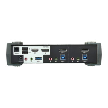 Aten CS1922M 2-Port USB 3.0 4K DisplayPort MST KVMP Switch : image 2
