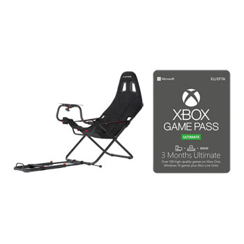 Playseat Challenge Cockpit Gaming Chair with 3 Month Xbox Game Pass