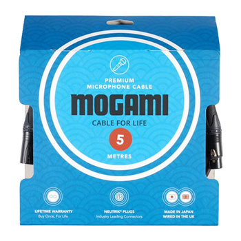 Mogami - Premium Female XLR To Male XLR Microphone Cable (5 Metres)
