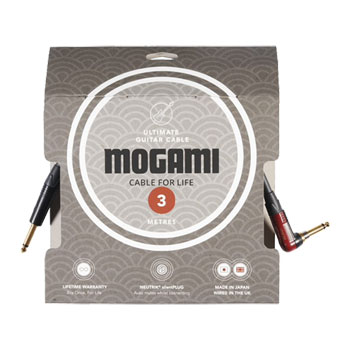 Mogami - Ultimate Jack To Right Angled SP Jack Guitar Cable (3 Metres) : image 1