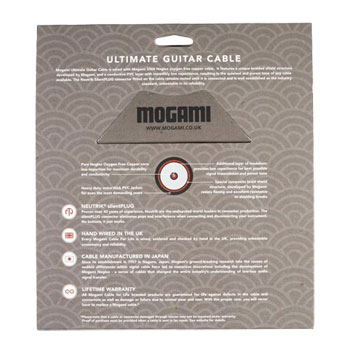Mogami - Ultimate Jack To Right Angled SP Jack Guitar Cable (3 Metres) : image 4