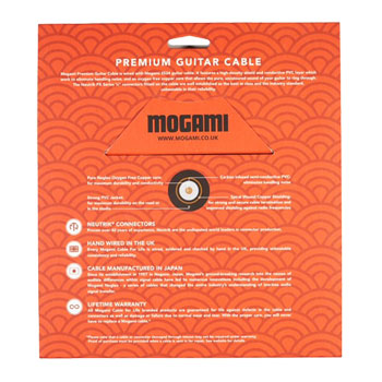 Mogami - Premium Jack To Right Angled Jack Guitar Cable (3 Metres) : image 4