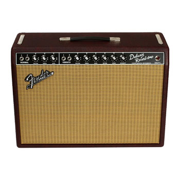 Fender - '65 Deluxe Reverb, Bordeaux Blues, 22W Guitar Amplifier