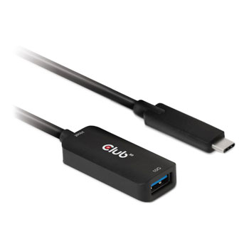 Club3D USB Gen2 Type-C to Type-A 5m Cable : image 2