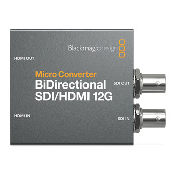 Micro Converter BiDirectional SDI/HDMI 12G w/ PSU : image 2