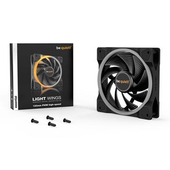 galleri klinge læser be quiet! Light Wings 120mm ARGB PWM High Speed Case Fan LN121605 - BL073 |  SCAN UK