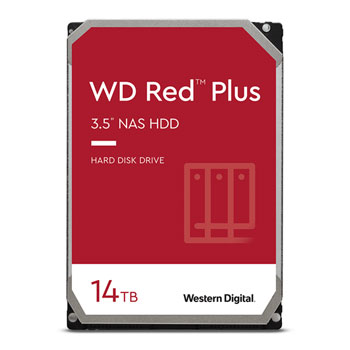 WD Red Plus 14TB NAS 3.5" SATA HDD/Hard Drive 7200rpm : image 1