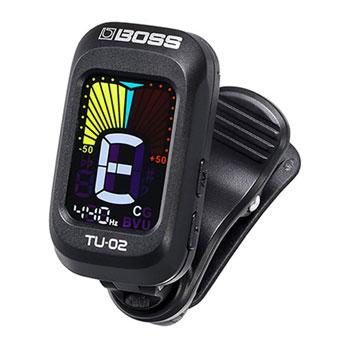 BOSS - TU-02 Chromatic Clip Tuner
