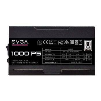 EVGA SuperNOVA P5 1000 Watt Fully Modular 80+ Platinum PSU/Power Supply : image 3