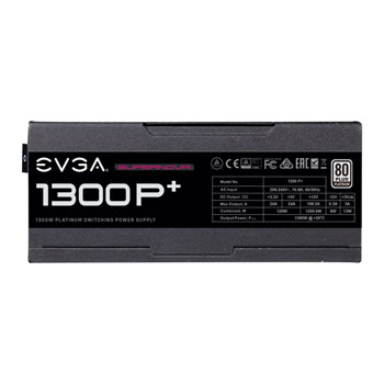 EVGA SuperNOVA P+ 1300 Watt Fully Modular 80+ Platinum PSU/Power Supply : image 3