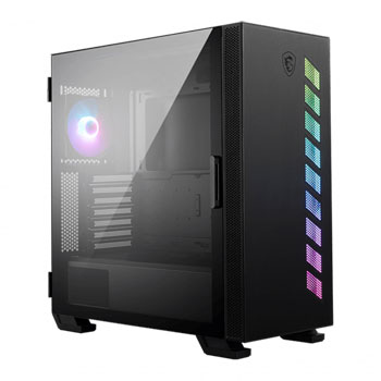 MSI MAG VAMPIRIC 300R Mid Tower Tempered Glass PC Gaming Case : image 1