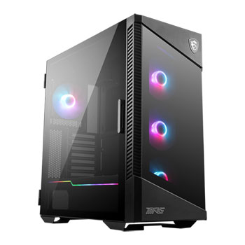 MSI MPG VELOX 100R Mid Tower Tempered Glass PC Gaming Case : image 1