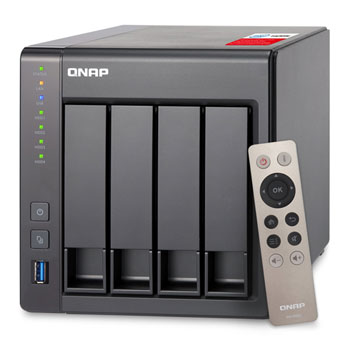 QNAP 4 Bay TS-451+-2G 32TB (4 x 8TB Toshiba N300) Desktop NAS Unit : image 1