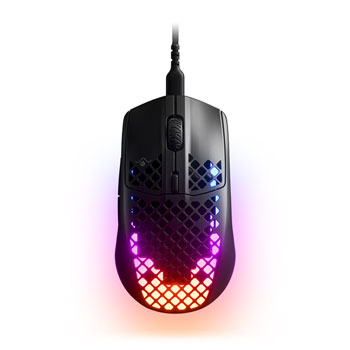 SteelSeries Aerox 3 Black Optical RGB Wired Gaming Mouse : image 2