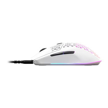 SteelSeries Aerox 3 White Optical RGB Wired Gaming Mouse : image 3
