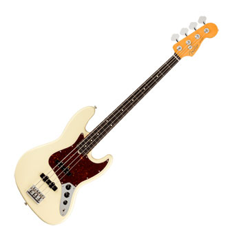 Fender - American Professional II Jazz Bass - Olympic White with Rosewood Fingerboard : image 1