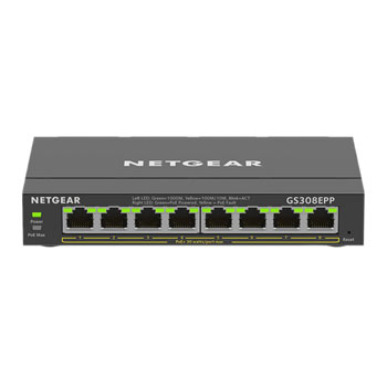 NETGEAR 8-Port Gigabit Ethernet Plus Desktop Switch with PoE+ : image 2