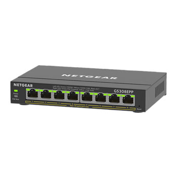 NETGEAR 8-Port Gigabit Ethernet Plus Desktop Switch with PoE+ : image 3