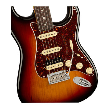 Fender - American Professional II Stratocaster HSS, Rosewood Fingerboard, 3-Colour Sunburst : image 2