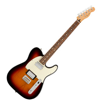 Fender - Player Telecaster HH - 3-Colour Sunburst with Pau Ferro Fingerboard : image 1