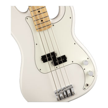 Fender - Player Precision Bass, Polar White with Maple Fingerboard : image 2