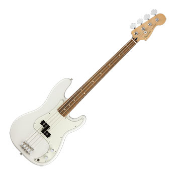 Fender - Player Precision Bass, Polar White with Pau Ferro Fingerboard : image 1