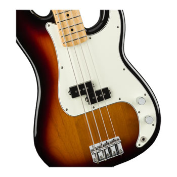 Fender - Player Precision Bass, 3-Colour Sunburst with Maple Fingerboard : image 2