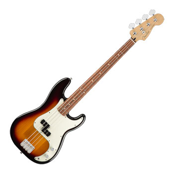 Fender - Player Precision Bass, 3-Colour Sunburst with Pau Ferro Fingerboard : image 1