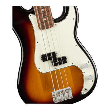 Fender - Player Precision Bass, 3-Colour Sunburst with Pau Ferro Fingerboard : image 2