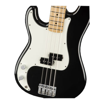 Fender - Player Precision Bass Left Handed - Black with Maple Fingerboard : image 2