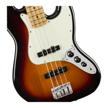 Fender - Player Jazz Bass - 3-Colour Sunburst with Maple Fingerboard : image 2