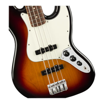 Fender - Player Jazz Bass - 3-Colour Sunburst with Pau Ferro Fingerboard : image 2