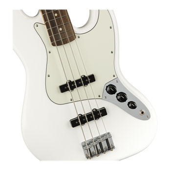 Fender - Player Jazz Bass - Polar White with Pau Ferro Fingerboard : image 2