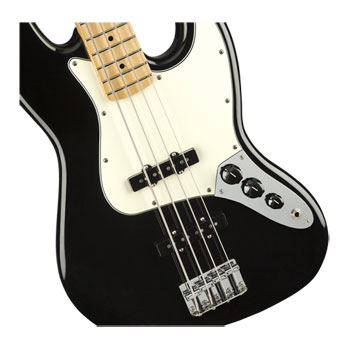 Fender - Player Jazz Bass - Black with Maple Fingerboard : image 4
