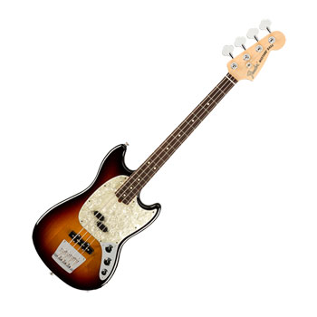 Fender - American Performer Mustang Bass, Rosewood Fingerboard, 3-Colour Sunburst