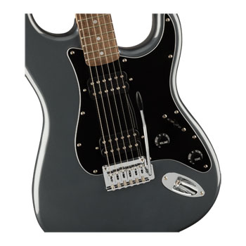 Squier - Affinity Strat HH - Charcoal Frost Metallic : image 2
