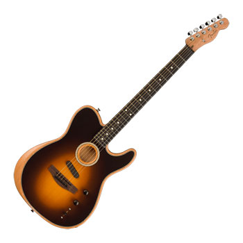 Fender - Acoustasonic Player Telecaster Acoustic-electric Guitar - Shadow Burst