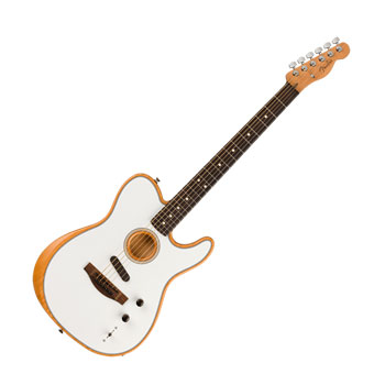 Fender - Acoustasonic Player Telecaster Acoustic-electric Guitar - Arctic White : image 1