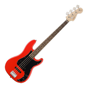 Squier - Affinity Series Precision Bass PJ, Race Red with Laurel Fingerboard : image 1