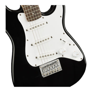 Squier - Mini Stratocaster - Black with Laurel Fingerboard : image 2