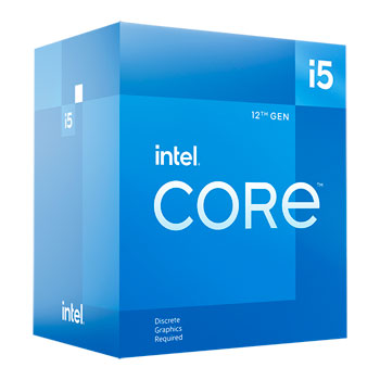 Intel Core i5 12400F 6 Core Alder Lake CPU/Processor