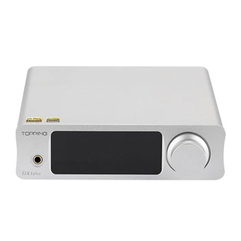 Topping - DX3Pro +, DAC & Headphone Amplifier - Silver